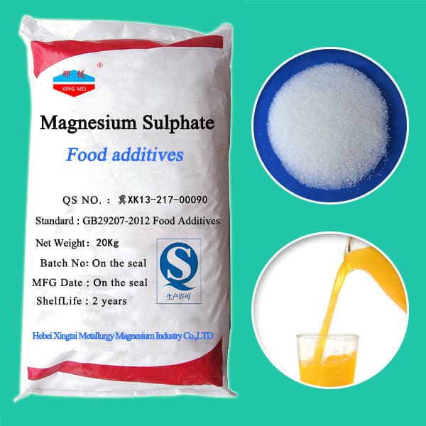 Food Grade Magnesium Sulphate